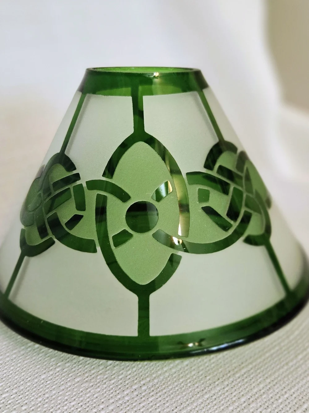 Yankee Candle Celtic Knot Lamp Shade Candle Tealight St Patricks Irish